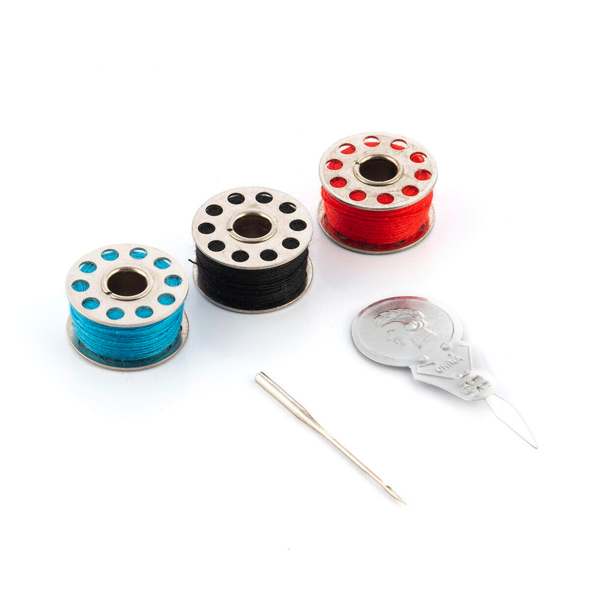 Mini Máquina de Coser Portátil con LED, Cortahílos y Accesorios Sewny InnovaGoods